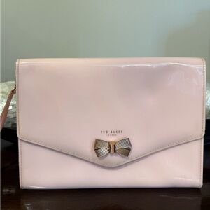 Ted Baker Pink Clutch Bag with bow